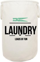 Canvas Wasmand | Laundry