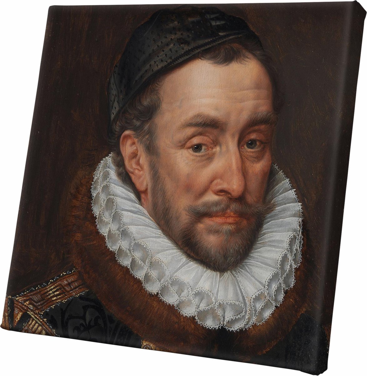 Canvasdoek - Schilderij - Willem Adriaen Thomasz Oude Meesters - Multicolor - 30 X 30 Cm