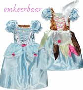 Disney Assepoester omkeerjurk luxe met hoofddoekje