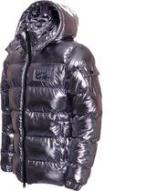 Conflict Puffer Jacket Silver