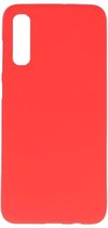 BackCover Hoesje Color Telefoonhoesje voor Samsung Galaxy A30s - Rood