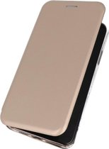 Slim Folio Case - Book Case Telefoonhoesje - Folio Flip Hoesje - Geschikt voor Samsung Galaxy A20s - Goud