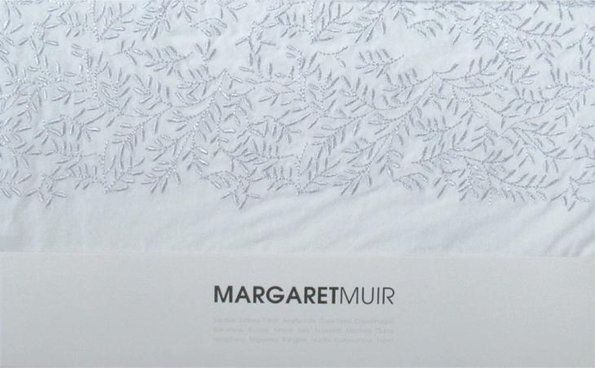 Margaret Muir Lina Kussensloop - 60x70 cm - White