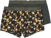 HOM - Heren - 2-Pack Dog Brief Boxershorts - Groen - S