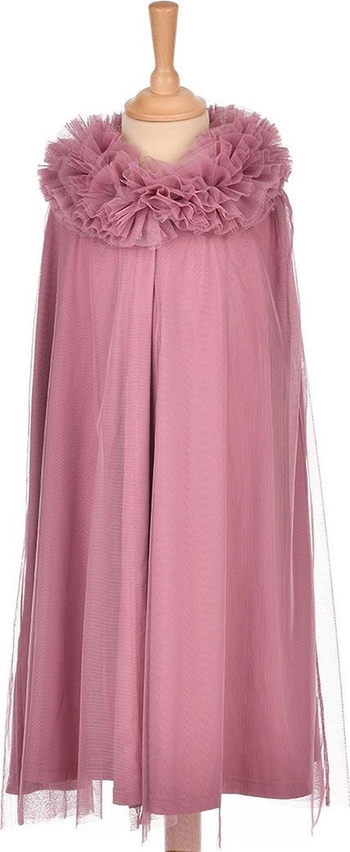 Byastrup Kindercape Tule Maat 116-128 Paars
