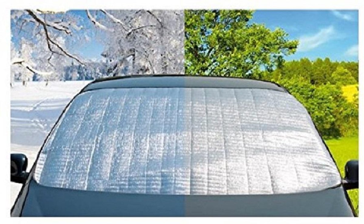 Vries deken Auto 70 x 180 cm - sneeuw hoes - vorsthoes - voorruitfolie - anti-ijsdeken - voorruithoes - voorruitbescherming - Merkloos
