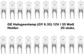 Halogeenlamp 12V / 35 Watt GY 6.35 (20 stuks) GE 34708