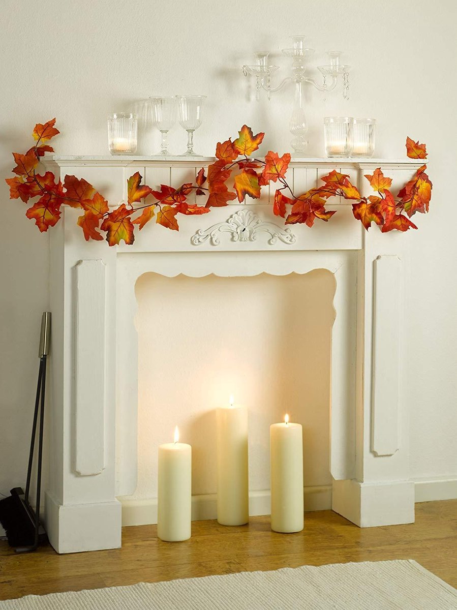 Vilten slinger Herfst bladeren | LooK Handgemaakt