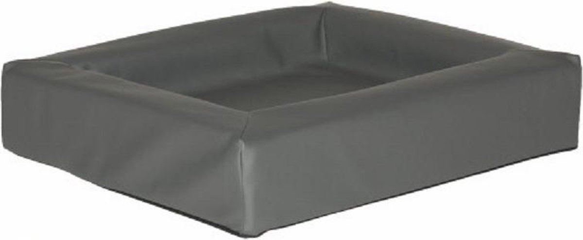 Topmast Loungebed Hondenkussen Leatherlook Antraciet 85 x 70 cm