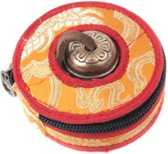 Hoesje voor Tingsha's oranje/rood Small (7.5 cm) — afbeelding 3