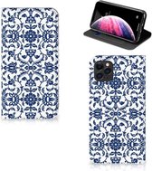 iPhone 11 Pro Max Smart Cover Flower Blue