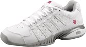 K-Swiss Receiver III Carpet Tennisschoenen - Maat 37 - Vrouwen - wit/roze/grijs