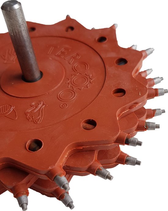 Tercoo Roterende Straler - Triple Disk - Schuurmachine - Schuurpapier - Verf Verwijderen