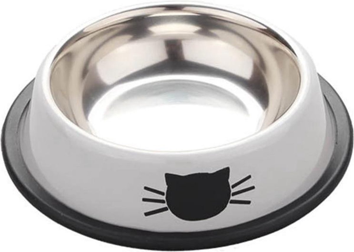8 stuks voerbak voor katten, vlakke kattenkom, kattenbak, voerbak kat voerkom, ronde kattenbord, voerbak kat, kleurrijk kattenvoerbakset, kattenbord voor kittens en katten met korte poten