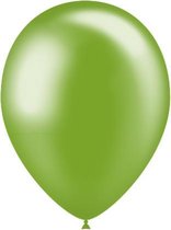 Groene Ballonnen Metallic 25cm 10st