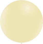 Gele Reuze Ballon Pastel XL 91cm