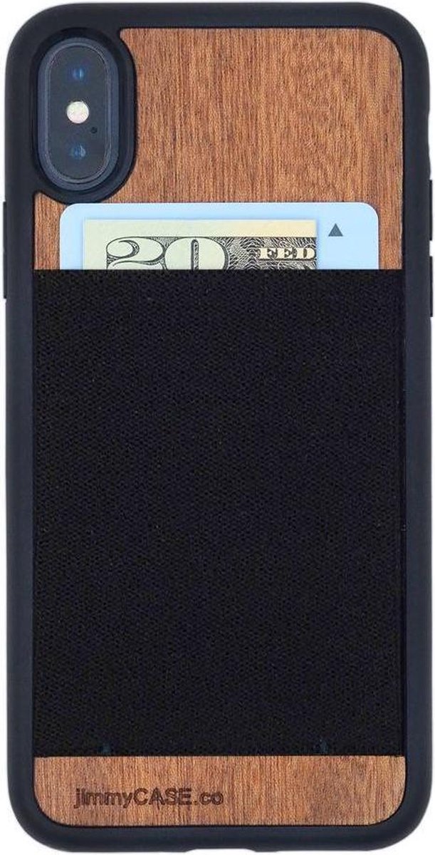 JimmyCASE iPhone X/XS Wallet Case Black