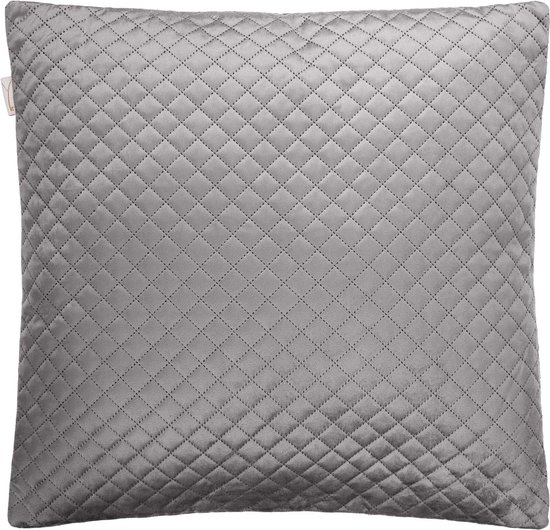 Yellow Classic-Anthracite Kussensloop Victoria-pillowcase 50x50 cm, gemaakt van 100% Polyester