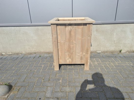 Je boomvaren overwinteren in 7 stappen 5 Boombak Steigerhout 90x90x70