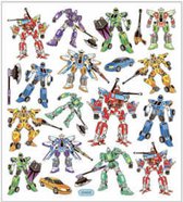 Stickers - Transformers - 15x16,5 cm - 2 vellen