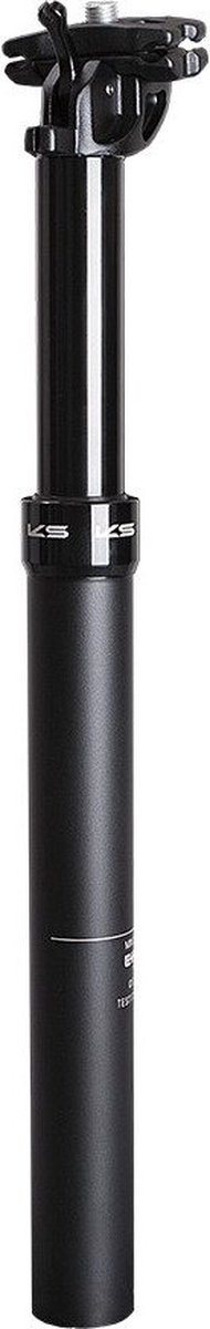 Kind Shock Eten Remote 2020 65 Mm Dropper Zadelpen Zilver 235-300 mm / 27.2 mm