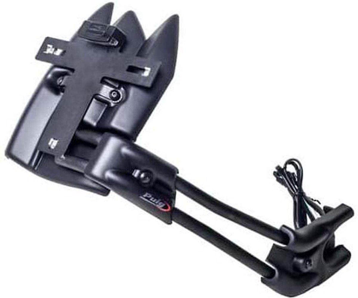 Puig Yamaha T-max 530/530 Dx/530 Sx 17-19 Kentekenplaathouder Zwart
