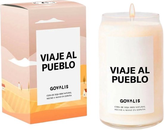 Geurkaars GOVALIS Viaje al Pueblo (500 g)