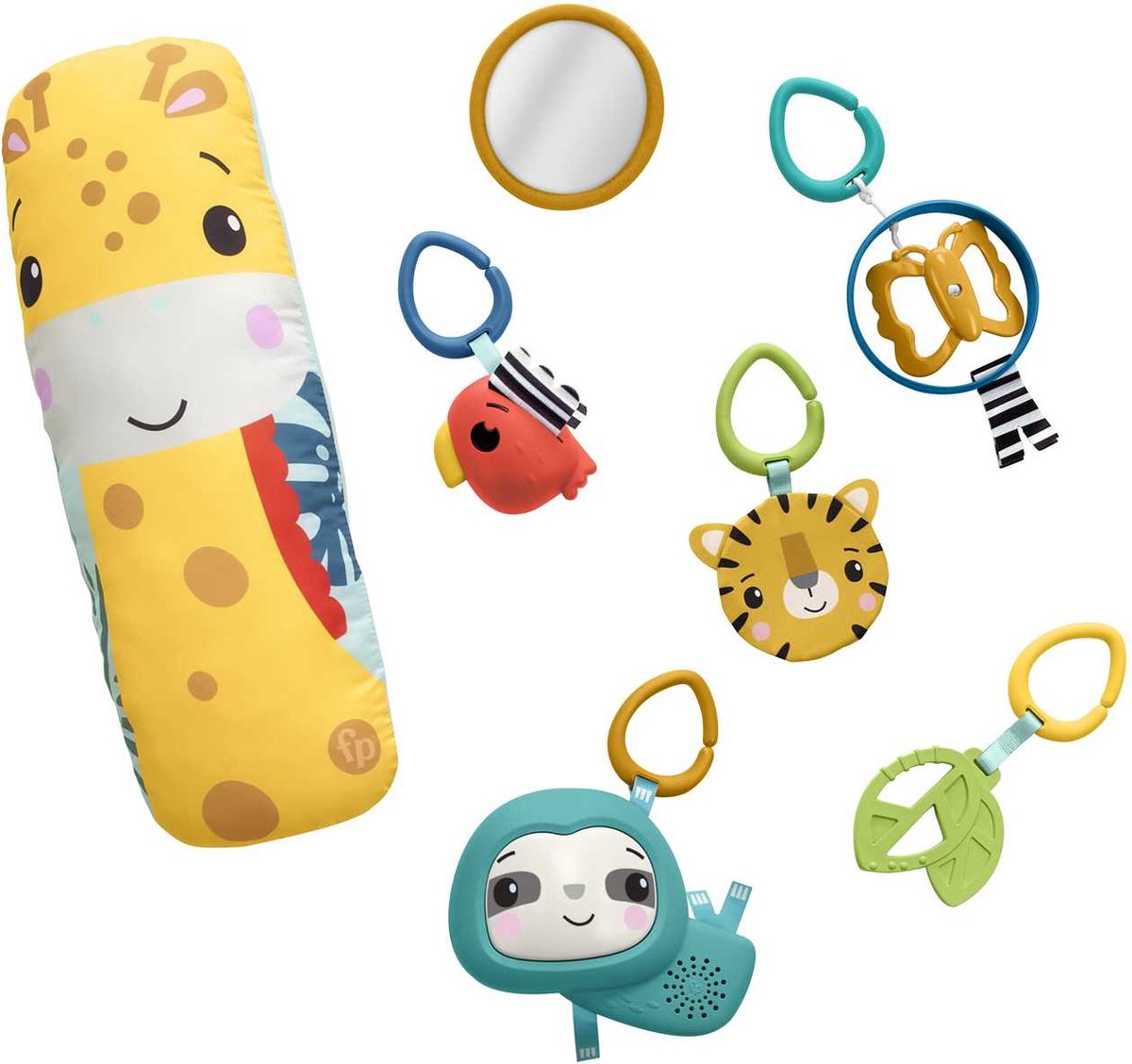 Fisher-Price Baby Gym 3 in 1 Jungle - Baby speelgoed - 0 tot 6 maanden — afbeelding 6