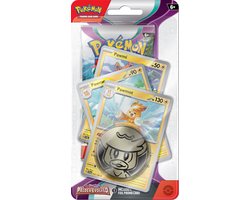 Pokemon scarlet & violet paldea evolved premium checklane pawmot