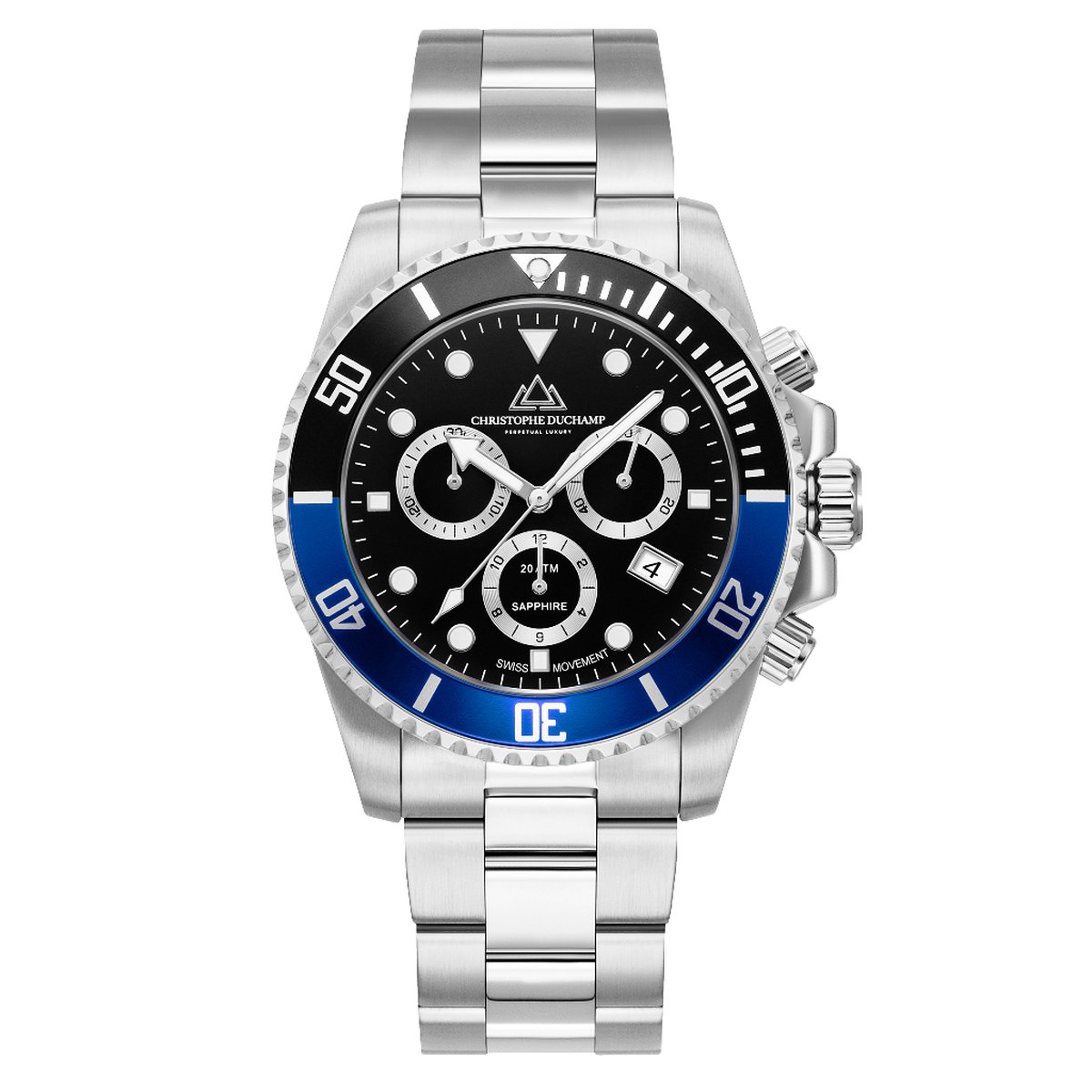 Christophe Duchamp Marine Chrono - Black Blue