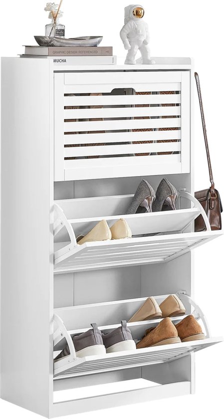 Luxury shoe carousel anthracite/orange for 36 pairs of shoes, 360 ° rotation - I