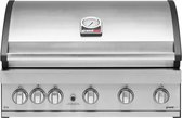 Grandhall Elite G5 inbouw barbecue - 6 branders - Gas BBQ