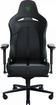 Razer Enki - Gaming Stoel - met Rugsteun & Schouderbogen - Kunstleer - Rughoek 152° - Zwart/Groen