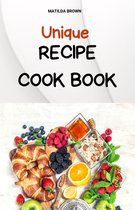 Unique recipe cook book