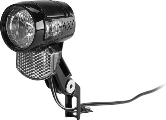 Éclairage avant E-Bike AXA Blueline 30 LED 6-12V fixation fourche