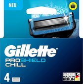 Lames de rasoir Gillette , ProShield Chill, 4 pièces