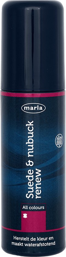 Marla Suède & Nubuck flacon | 75ml | Donkerblauw