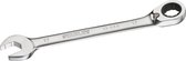 Stanley - FATMAX Omkeerbare Ringsteeksleutel met ratel 17mm - Steeksleutel - Sleutelgereedschap - 1 Stuk(s)