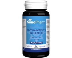 SanoPharm Saccharomyces Boulardii - 60 capsules