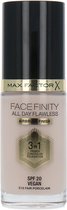 Max Factor Facefinity All Day Flawless 3 en 1 Pistolets Finish Fond de teint - C10 Fair Porcelain