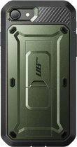 Supcase UB Pro hoesje met screenprotector Geschikt Voor iPhone SE (2022 / 2020) - 8 - 7 - metallic Groen