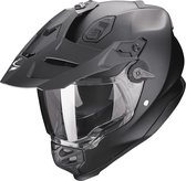 Scorpion Adf-9000 Air Solid Matt Pearl Black S - Maat S - Helm