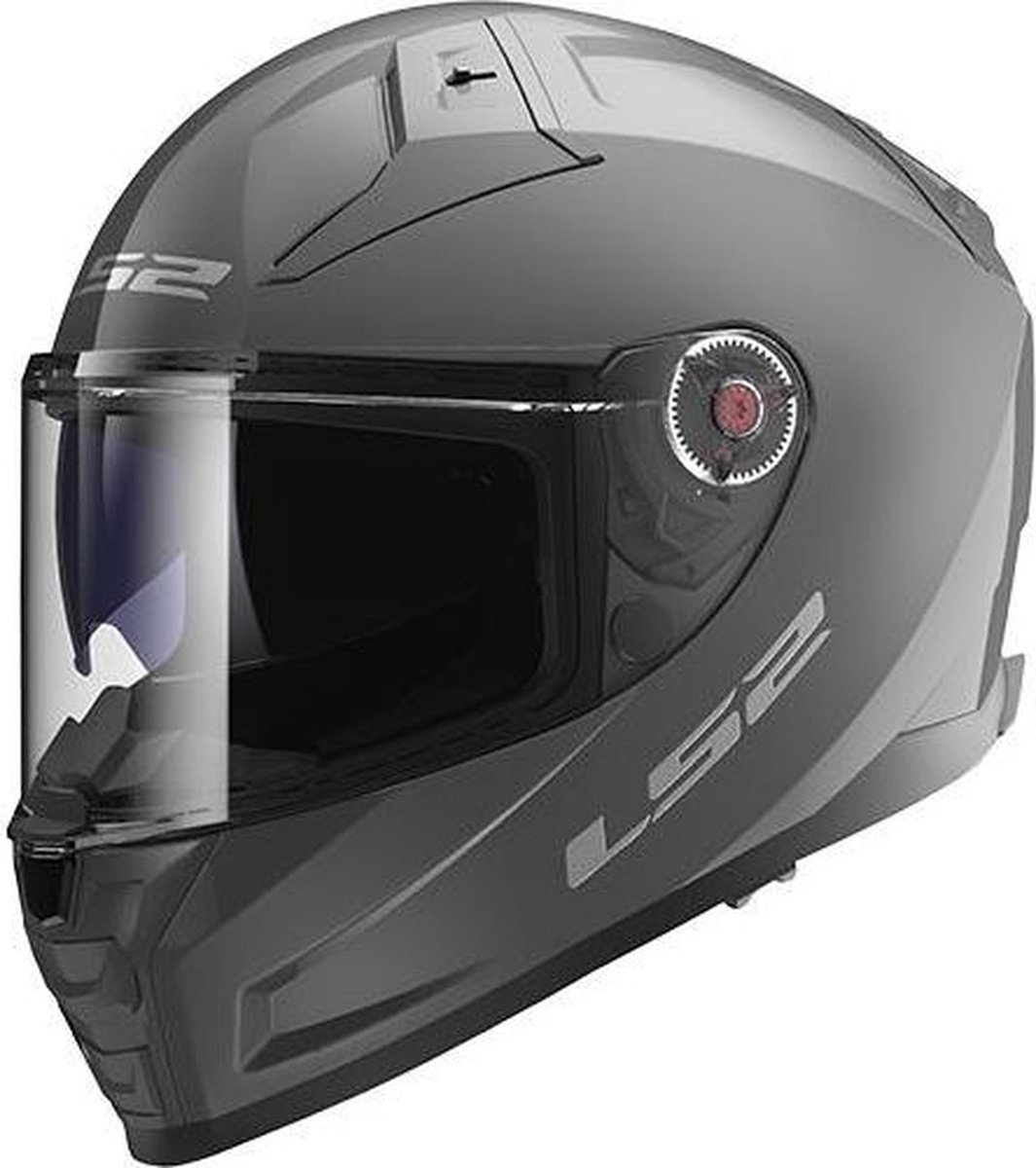 LS2 Ff811 Vector Ii Solid Nardo Grey 3XL - Maat 3XL - Helm