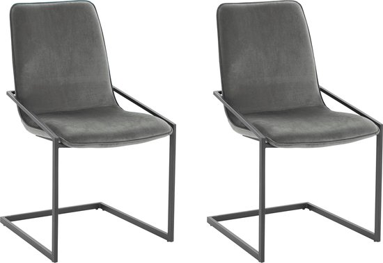 GIANTEX Eetkamerstoelen, set van 2, eetkamerstoelen met spindelrug, houten eetstoelen, met voetensteun, voor woonkamerstoelen, landelijke stoelen, belastbaar tot 180 kg, naturel