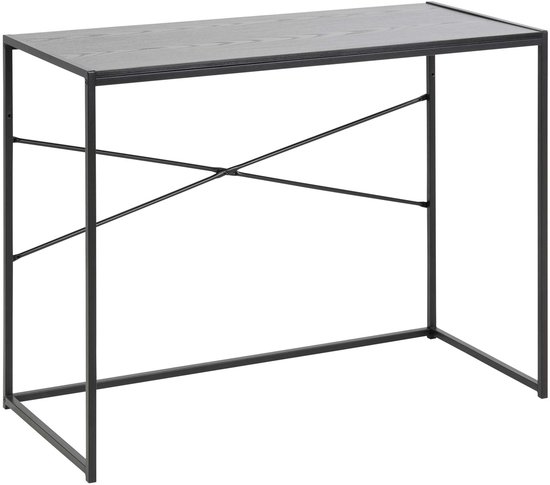 Emob - Bureau - 100 cm - Zwart