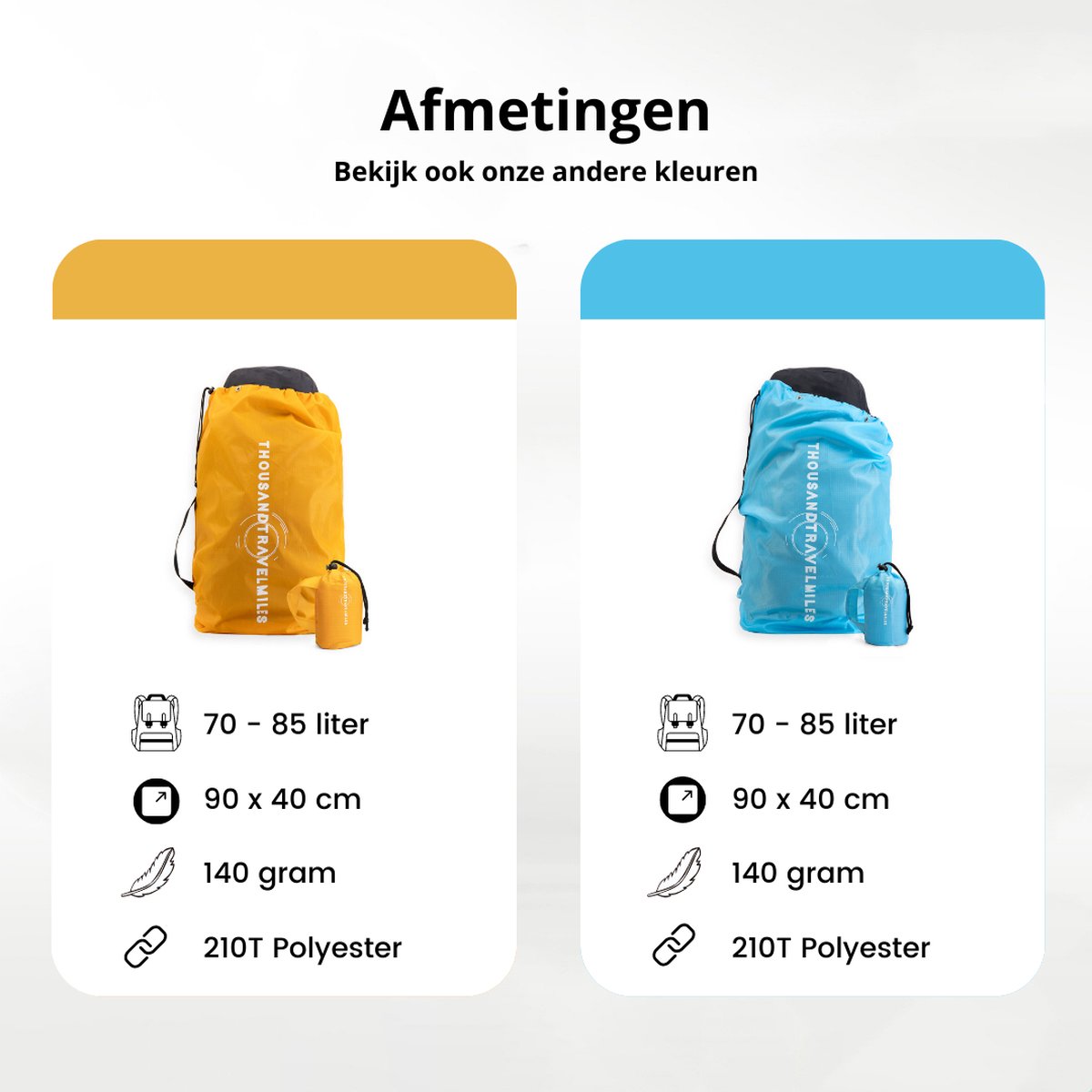 Flightbag – Flightbag voor backpack – – 70-85L – Backpack Flightbag –... | bol.com