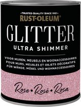 Rust-Oleum Glitterverf Ultra Shimmer Roze 750ml