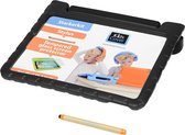 KidsCover iPad 10.2 kinderhoes zwart set - INCLUSIEF stylus & glazen screenprotector - hoes voor kinderen - kidsproof