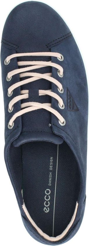 ECCO Soft 2.0 dames sneaker - Blauw - Maat 39 | Bestel nu!