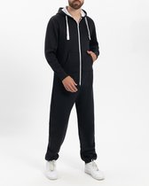 Zwarte Onesie - Huispak - Onesie mannen - Onesie Vrouwen - Maat M